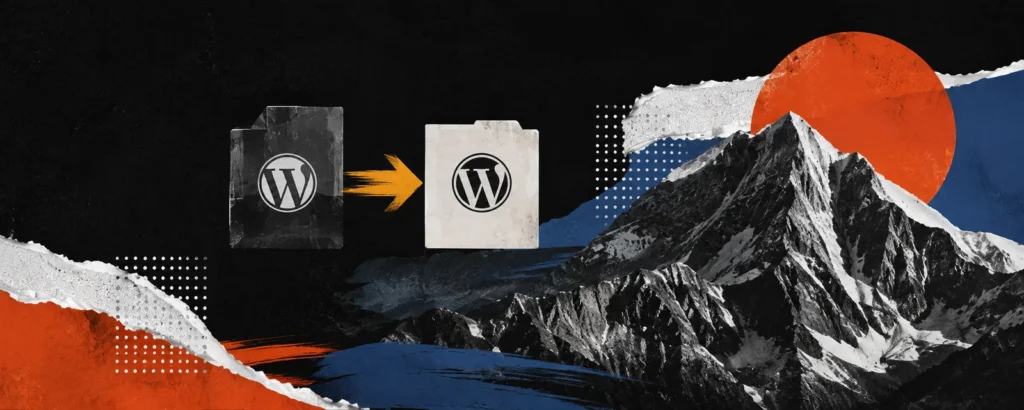 Mapa de redirecionamentos em uma migração de site WordPress